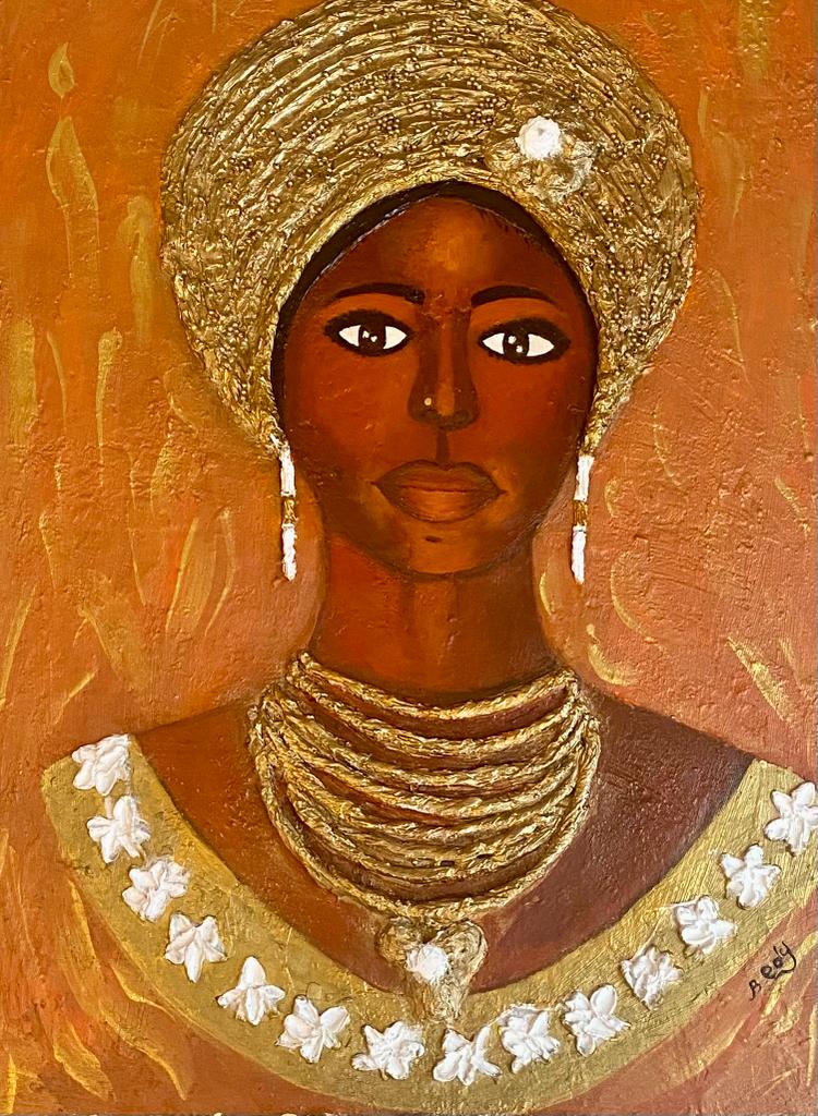 FEMME AFRICAINE ET PARRURE