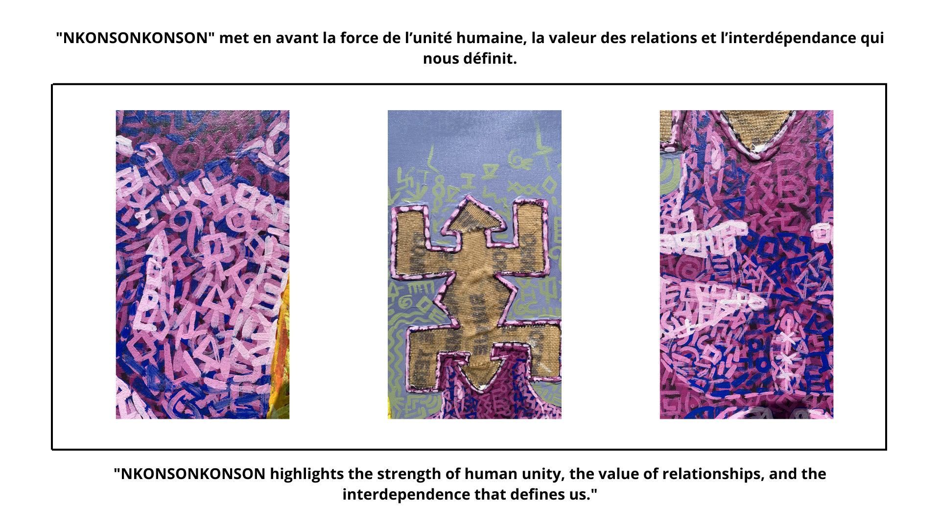 NKONSONKONSON ( Unité, relation humaine)